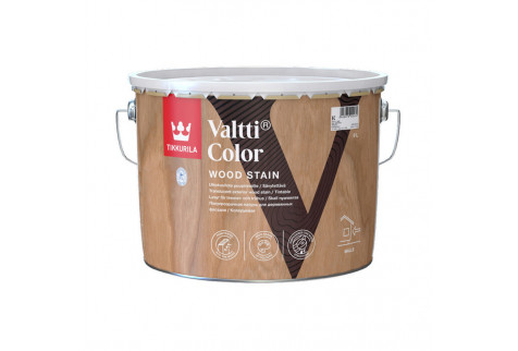 Антисептик Tikkurila Valtti Color декоративный для дерева бесцветный 9 л