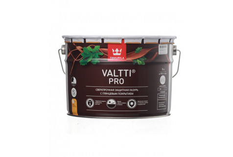 Антисептик Tikkurila Valtti Pro декоративный для дерева бесцветный 9 л