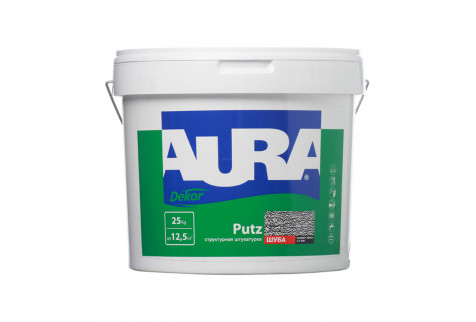 Структурная штукатурка Aura Putz шуба фракция 2.5 мм 25 кг