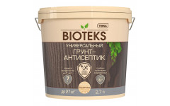 Антисептик Bioteks грунтовочный для дерева бесцветный 2,7 л