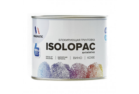 Грунт блокирующий пятна Pragmatic Isolopac антипятно белый 0,33 л