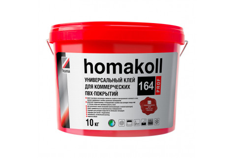 Клей для коммерческих ПВХ покрытий Homa Homakoll 164 Prof 10 кг