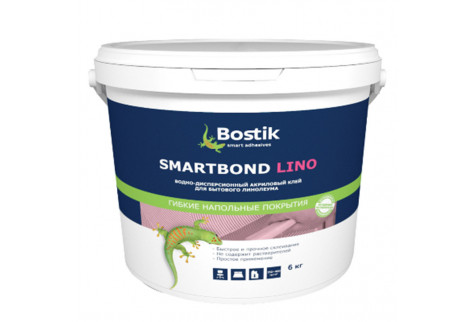 Клей для бытового линолеума Bostik Smartbond Lino 6 кг