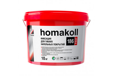 Клей для гибких напольных покрытий Homa Homakoll 186 Prof 10 кг
