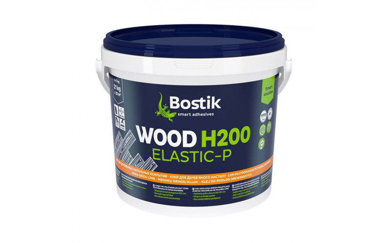 Клей для паркета MS-полимерный Bostik Wood H200 Elastic-P 21 кг