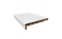 Подоконник пластиковый 500х2000х20 мм белый матовый Подоконник пластиковый 500х2000х20 мм белый матовый