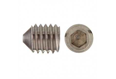 Винт установочный M5х6 мм HEX (4 шт.)