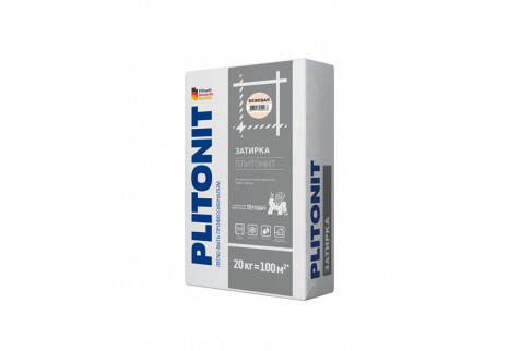 Затирка Plitonit бежевая 20 кг