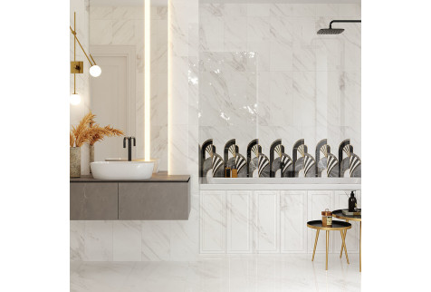 Плитка облицовочная Gracia Ceramica Celia белая 600x250x9 мм (8 шт.=1,2 кв.м)
