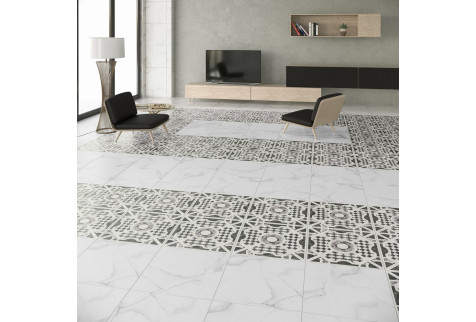 Керамогранит Gracia Ceramica Casa Blanca белый PG03 600х600х10 мм (4 шт.=1,44 кв.м)