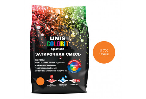 Затирка Unis Colorit оранж 2 кг