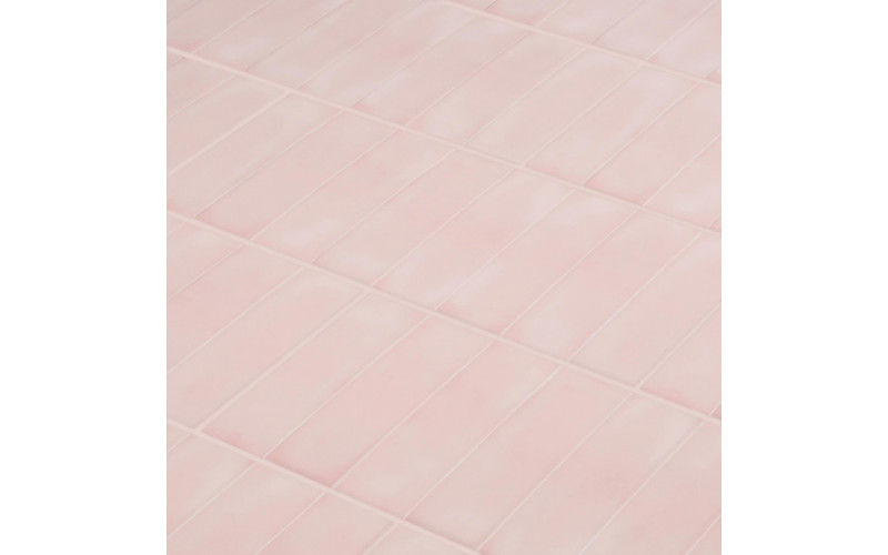 Плитка облицовочная Cersanit Pudra кирпич розовый 440x200x8,5 мм (12 шт.=1,05 кв.м)