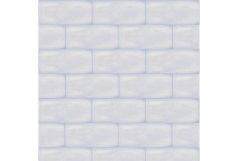 Плитка облицовочная Cersanit Pudra голубая 440x200x8,5 мм (12 шт.=1,05 кв.м)