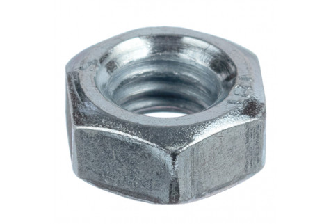 Гайка шестигранная оцинкованная M6 DIN 934 (466 шт.) (1 кг)
