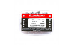 Болт M6x20 мм DIN 933 10,9 (100 шт.) Болт M6x20 мм DIN 933 10,9 (100 шт.)